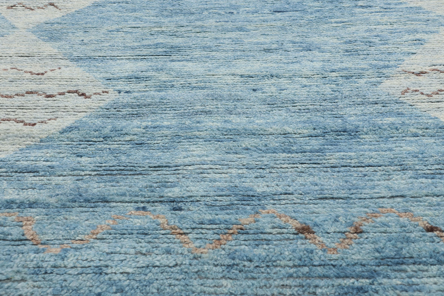 8 x 11 Azure Desert Diamonds Moroccan Rug 31287