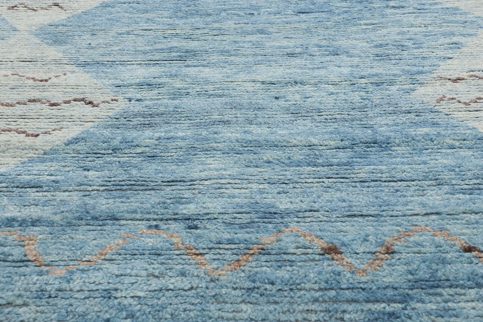 8 x 11 Azure Desert Diamonds Moroccan Rug 31287