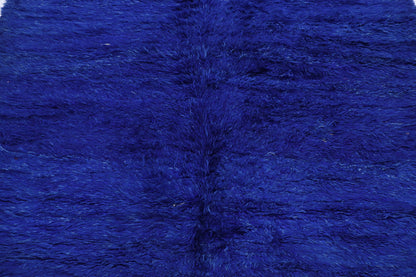 6 x 10 Vintage Blue Beni Mrirt Moroccan Rug 21305