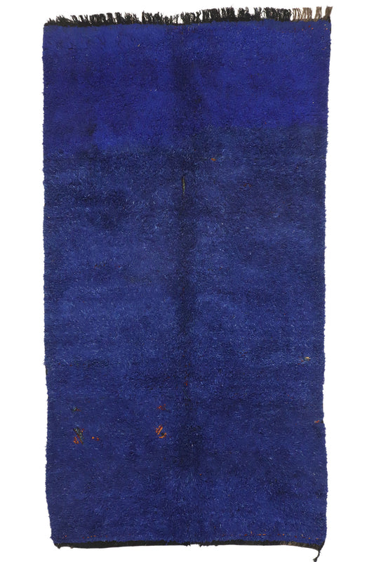 6 x 12 Vintage Blue Beni MGuild Moroccan Rug 21058