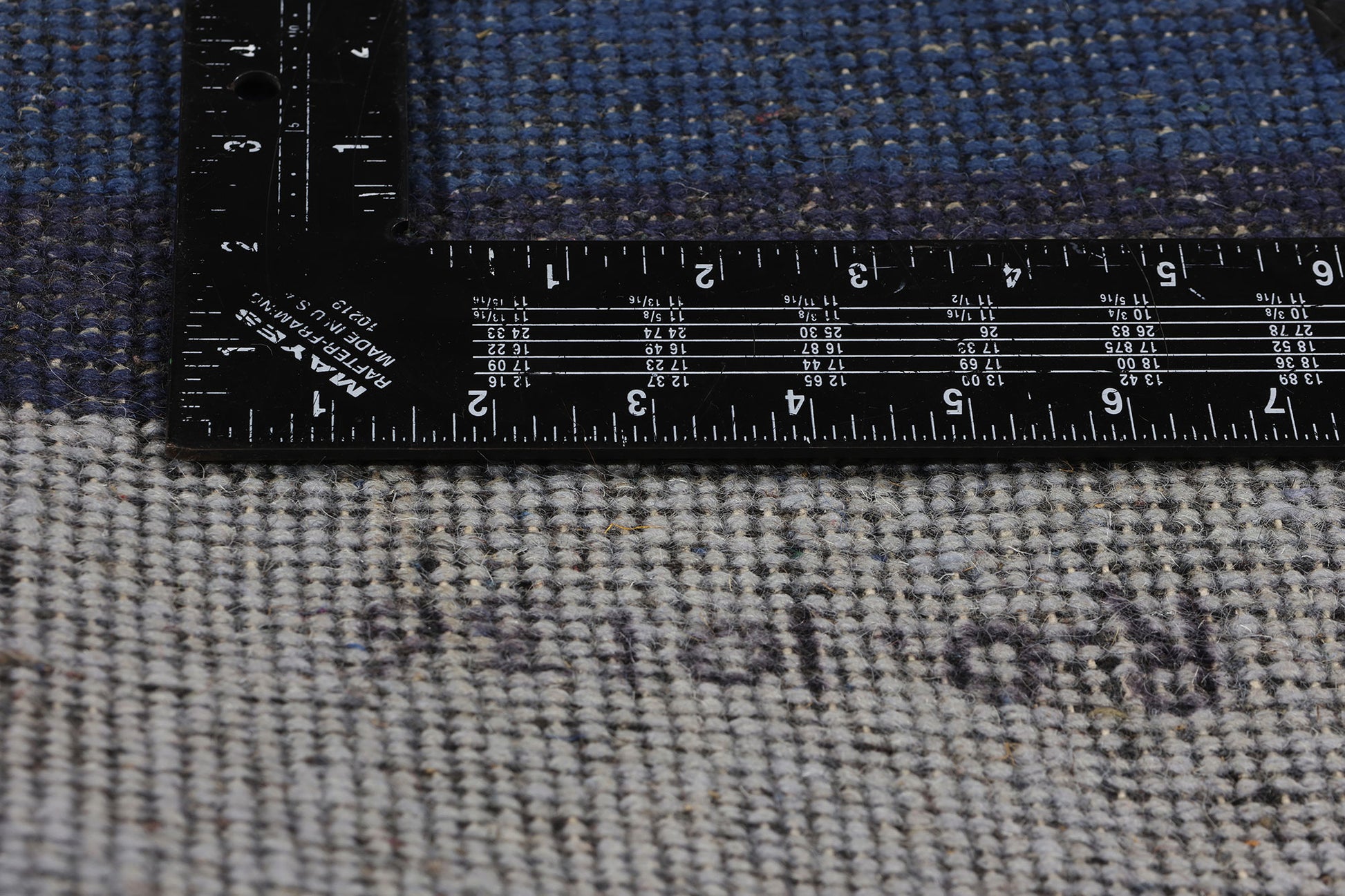 5 x 8 Vintage Blue Swedish Pile Rug 78735