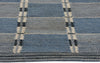 3 x 5 Blue Swedish-Inspired Kilim Rug 30701