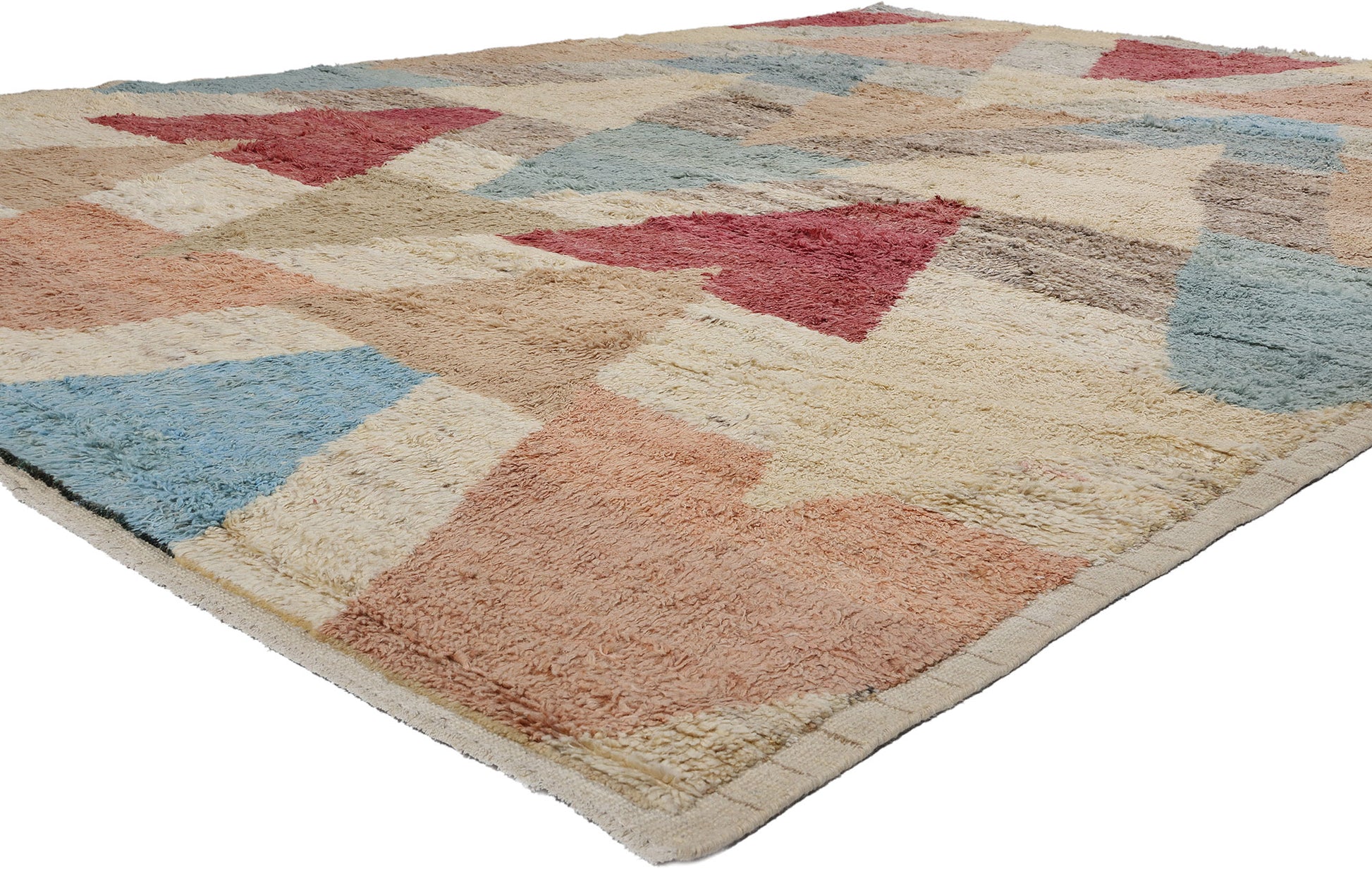 9 x 12 Modern Bohemian Moroccan Rug 81061