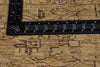 11 x 14 Antique Brown Persian Malayer Rug 78739