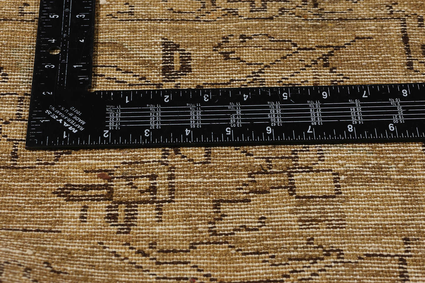 11 x 14 Antique Brown Persian Malayer Rug 78739