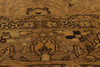 11 x 14 Antique Brown Persian Malayer Rug 78739