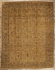 11 x 14 Antique Brown Persian Malayer Rug 78739