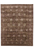8 x 10 Brown Transitional Indian Area Rug 30222