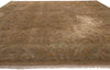 9 x 12 Earth-Tone Vintage Brown Indian Rug 78625