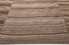 11 x 14 Brown Vintage Turkish Striped Kilim Rug 60631
