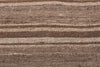 11 x 14 Brown Vintage Turkish Striped Kilim Rug 60631