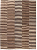 11 x 14 Brown Vintage Striped Turkish Kilim Rug 60633