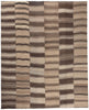 13 x 16 Brown Vintage Striped Turkish Kilim Rug 60635