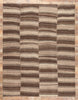 9 x 11 Brown Vintage Striped Turkish Kilim Rug 60638