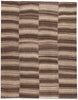 9 x 11 Brown Vintage Striped Turkish Kilim Rug 60638