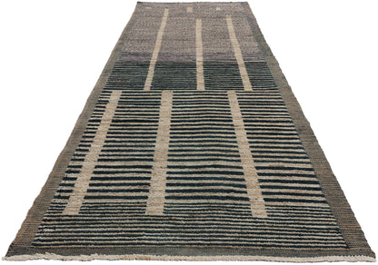 3 x 12 Organic Modern Brutalist Moroccan Rug 81074