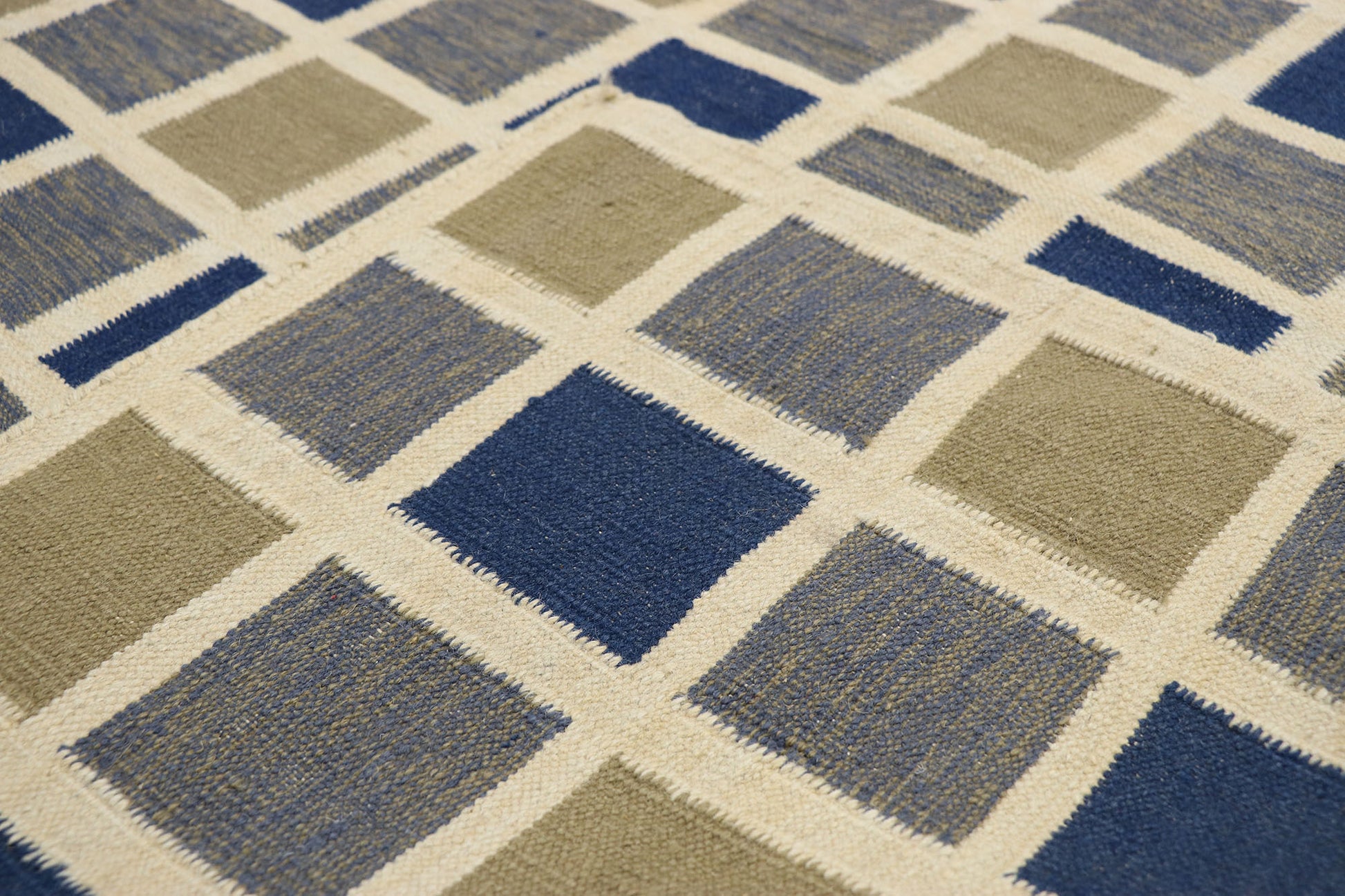 9 x 11 Vintage Buffalo Plaid Rug 74923