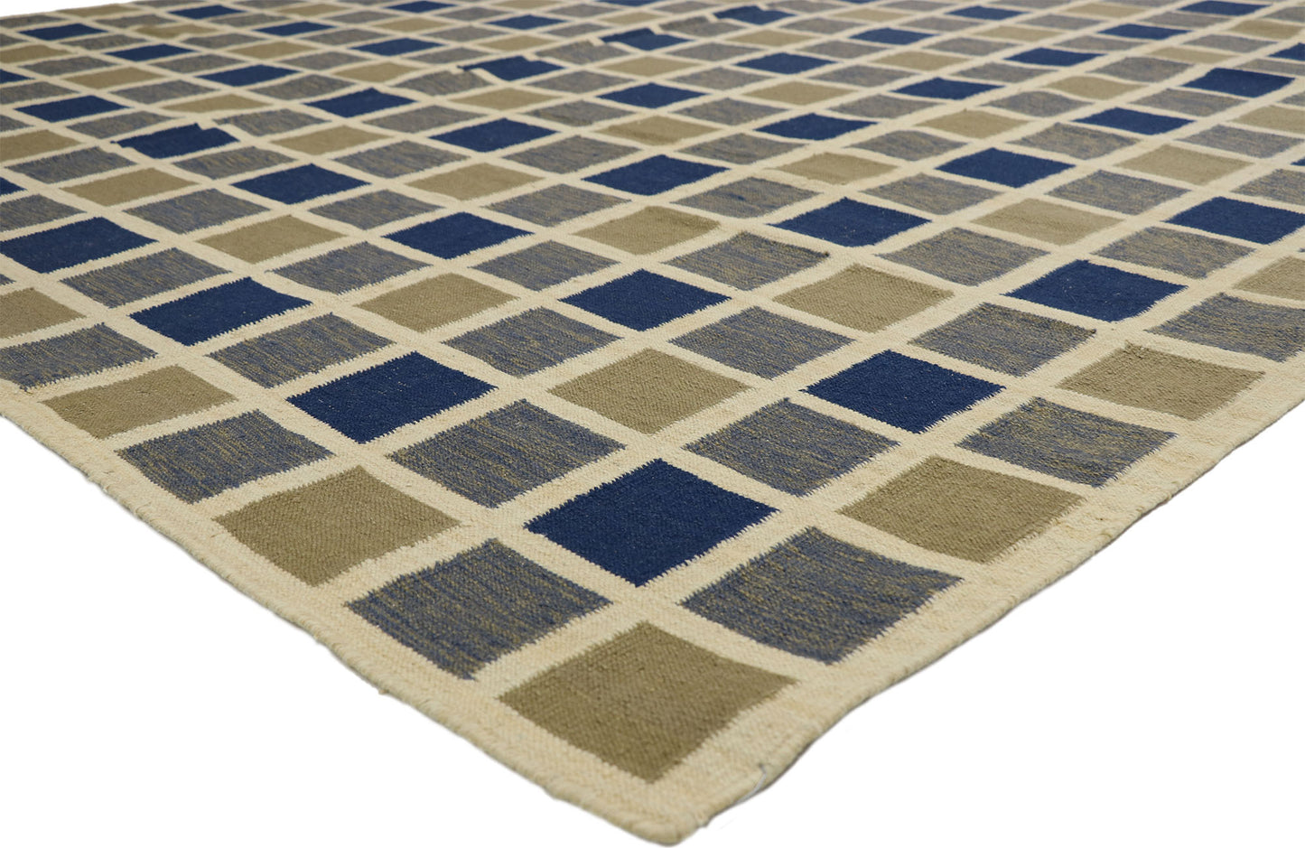 9 x 11 Vintage Buffalo Plaid Rug 74923