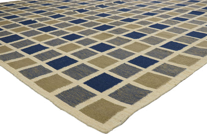 9 x 11 Vintage Buffalo Plaid Rug 74923