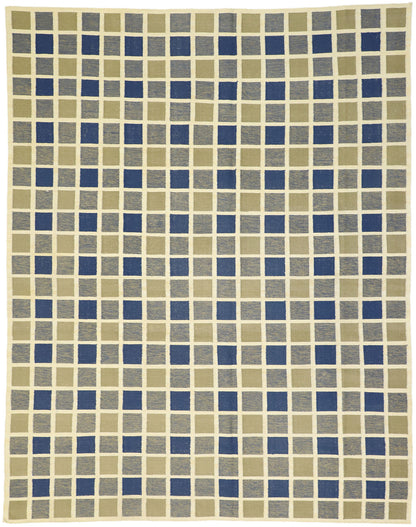 9 x 11 Vintage Buffalo Plaid Rug 74923