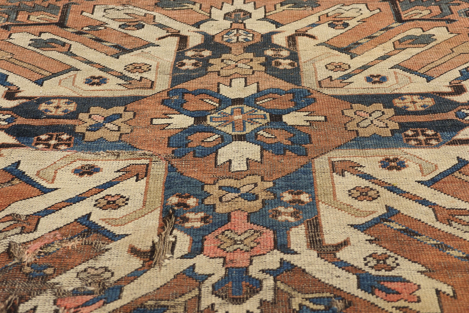 5 x 8 Antique Caucasian Chelaberd Karabagh Rug 78779