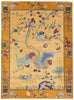 8 x 11 Chinese Art Deco Pictorial Rug 30973