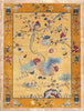 8 x 11 Chinese Art Deco Pictorial Rug 30973