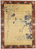 9 x 12 Modern Chinese Art Deco Pictorial Rug 31320