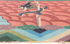 10 x 13 Chinese Art Deco Dragon Rug 30972