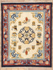 8 x 10 Vintage Chinese Art Deco Style Rug 74745