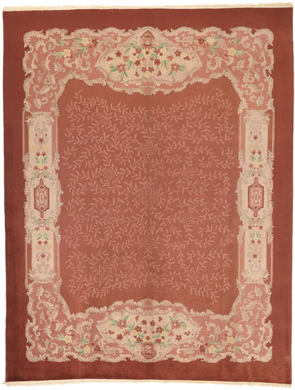 9 x 12 Antique Chinese Art Deco Rug 70603
