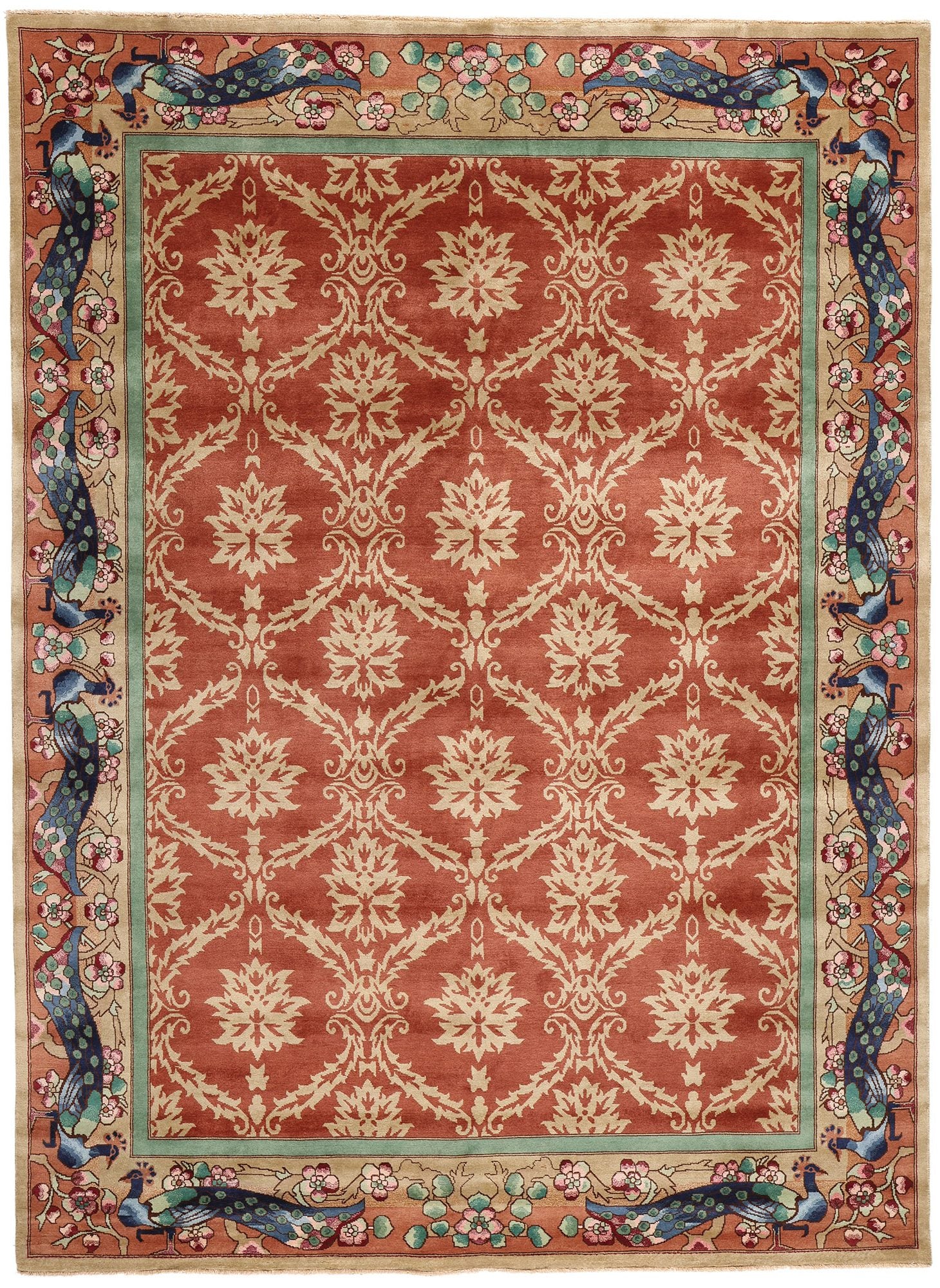 9 x 12 Modern Chinese Art Deco Rug 31323