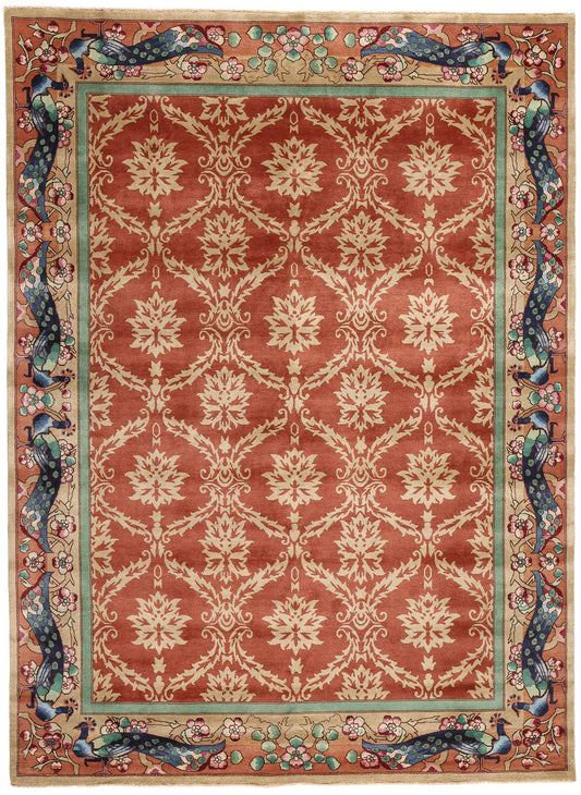 9 x 12 Modern Chinese Art Deco Rug 31323