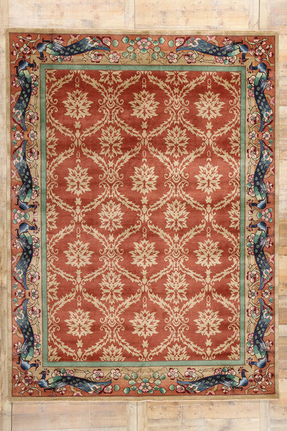 9 x 12 Modern Chinese Art Deco Rug 31323
