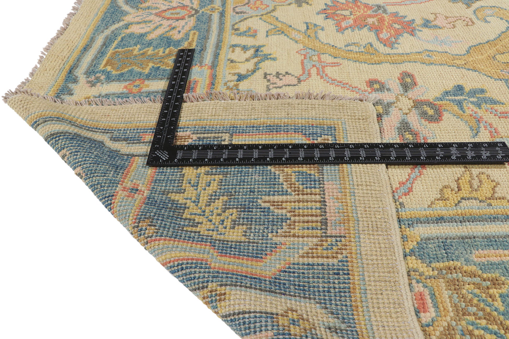 9 x 12 Colorful Oushak Rug 80731