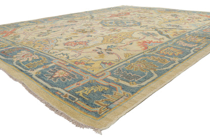 9 x 12 Colorful Oushak Rug 80731