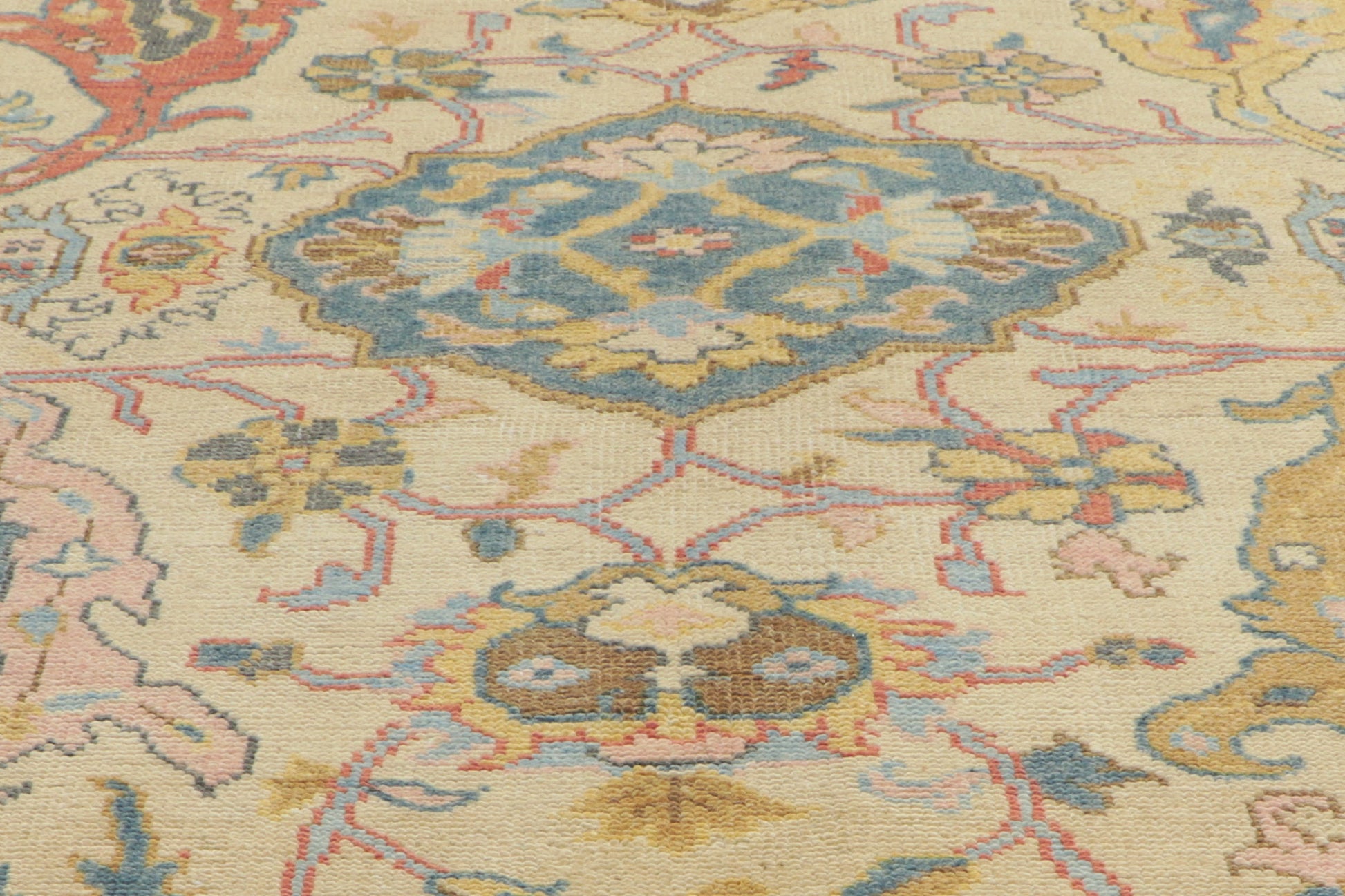 9 x 12 Colorful Oushak Rug 80731
