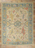 9 x 12 Colorful Oushak Rug 80731