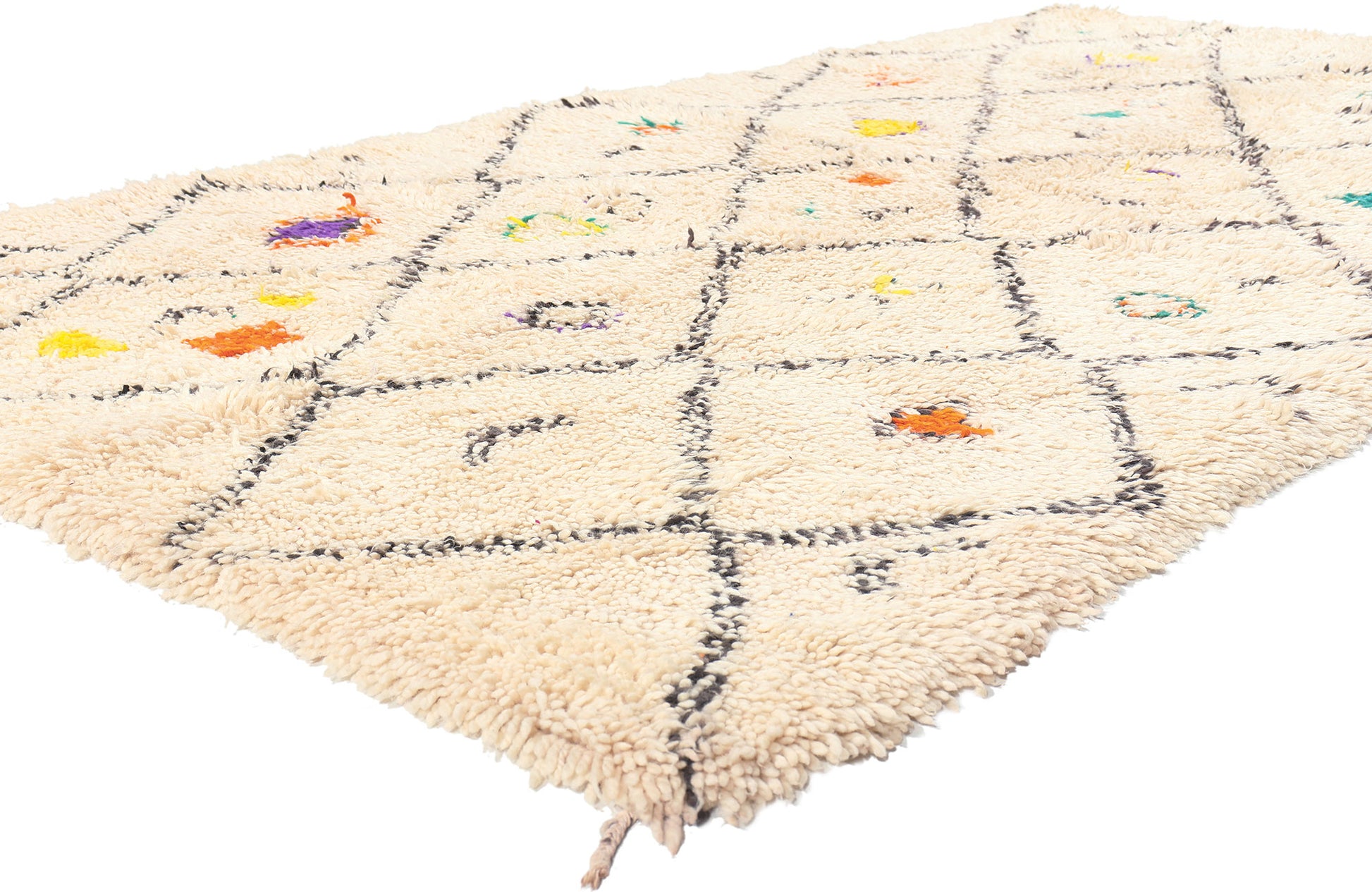 5 x 9 Colorful Moroccan Azilal Rug 21042