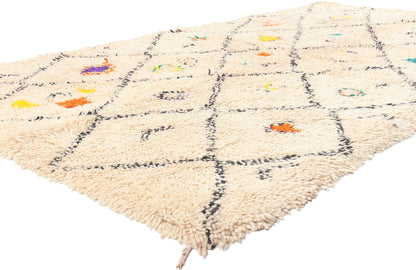 5 x 9 Colorful Moroccan Azilal Rug 21042
