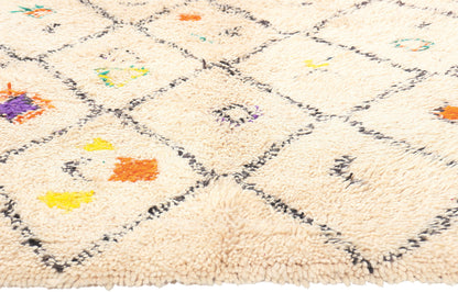 5 x 9 Colorful Moroccan Azilal Rug 21042