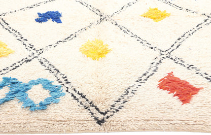 6 x 10 Colorful Moroccan Azilal Rug 21040