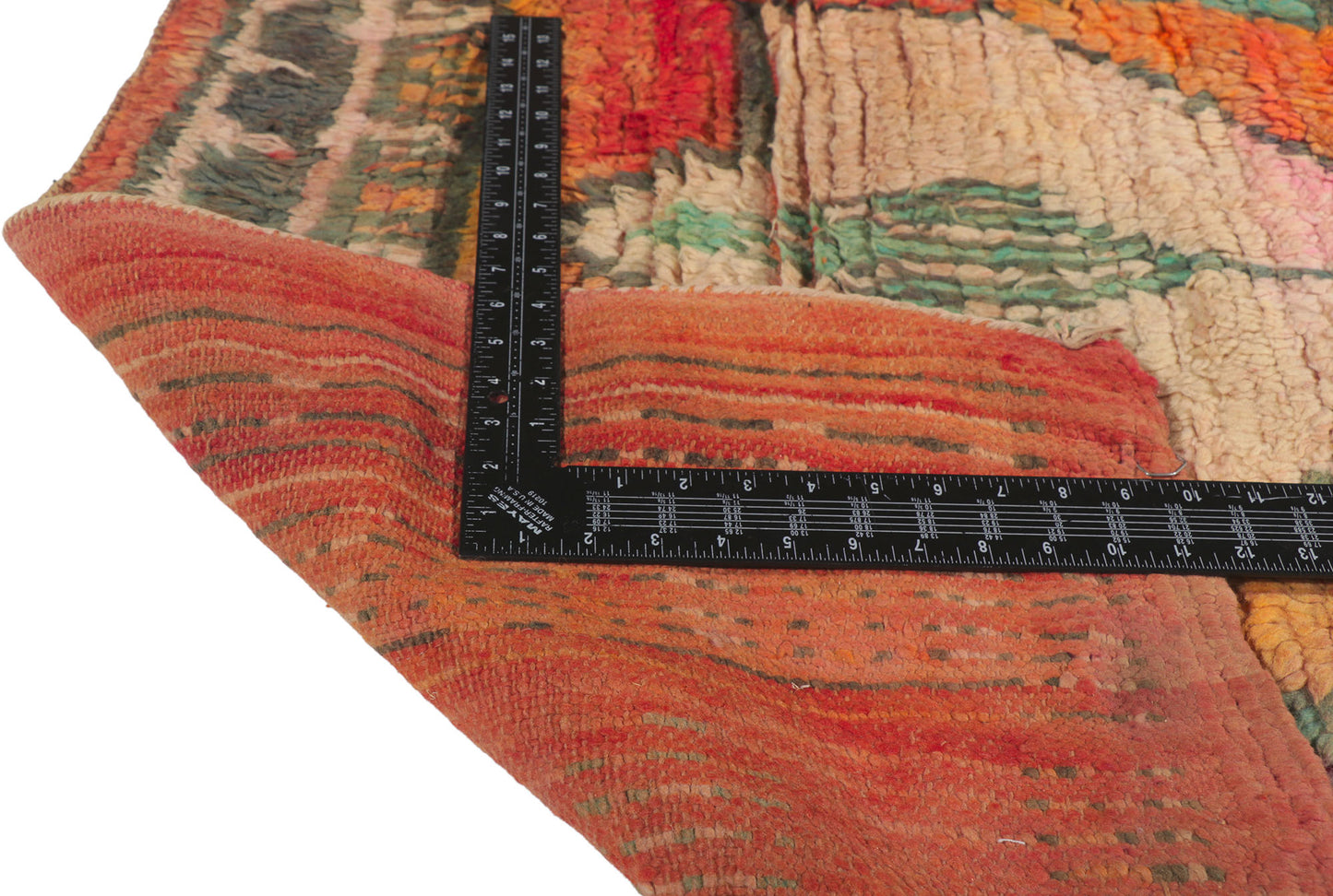 4 x 15 Vintage Boujad Moroccan Runner 21465