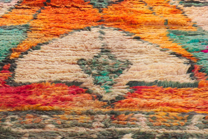 4 x 15 Vintage Boujad Moroccan Runner 21466