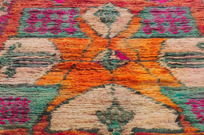 4 x 15 Vintage Boujad Moroccan Runner 21466