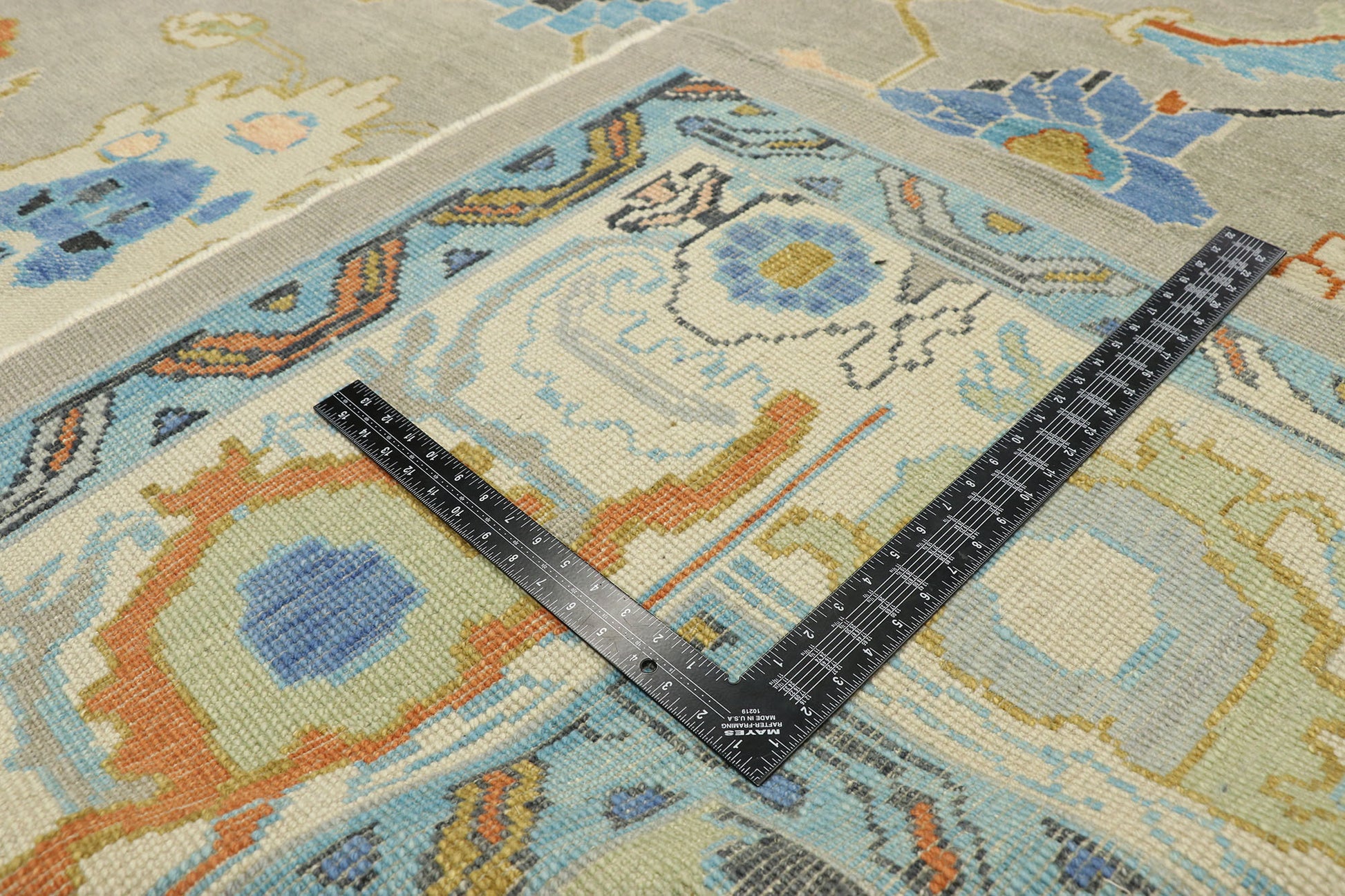 10 x 13 Colorful Turkish Oushak Rug 52798