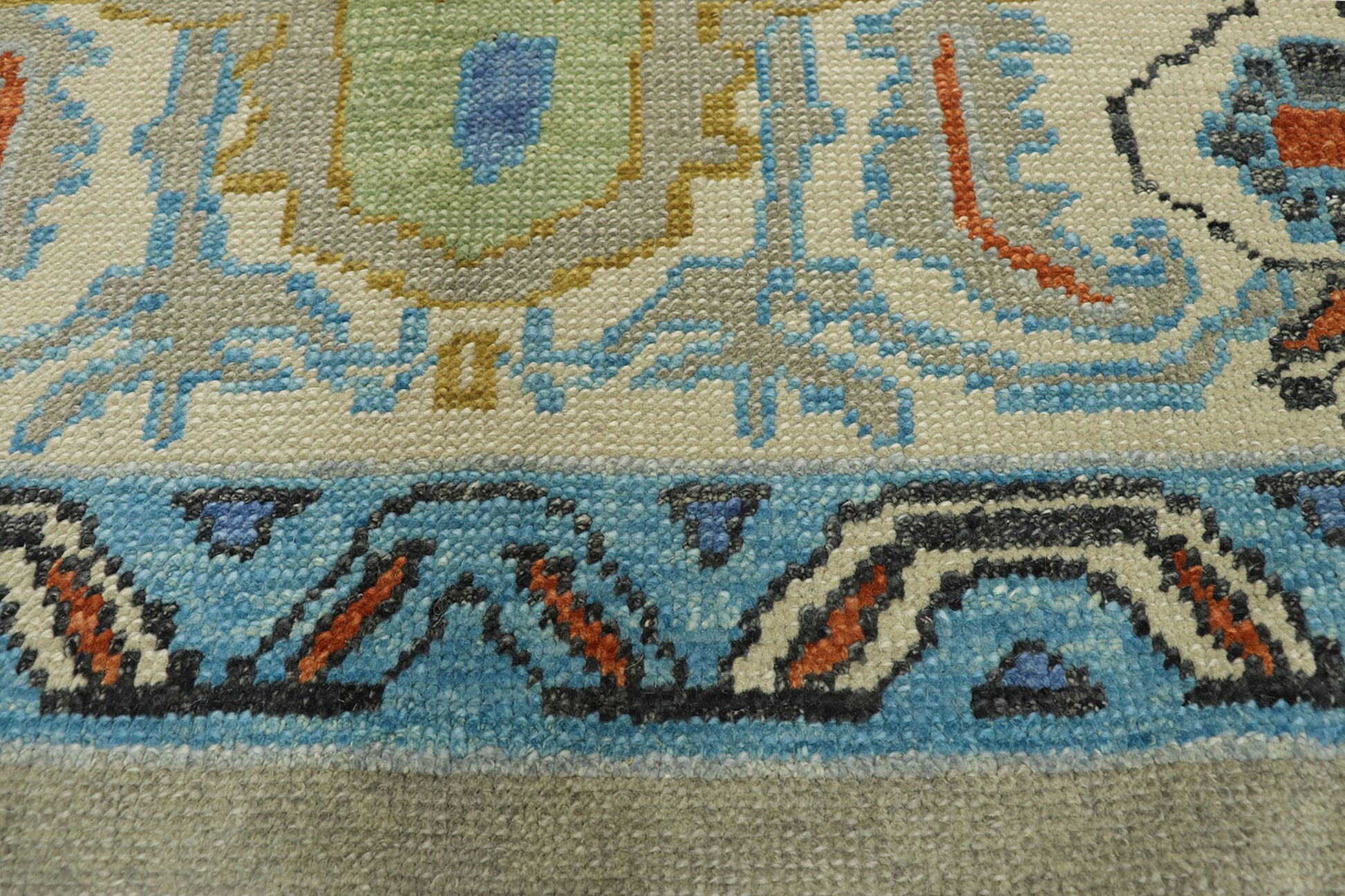 10 x 13 Colorful Turkish Oushak Rug 52798