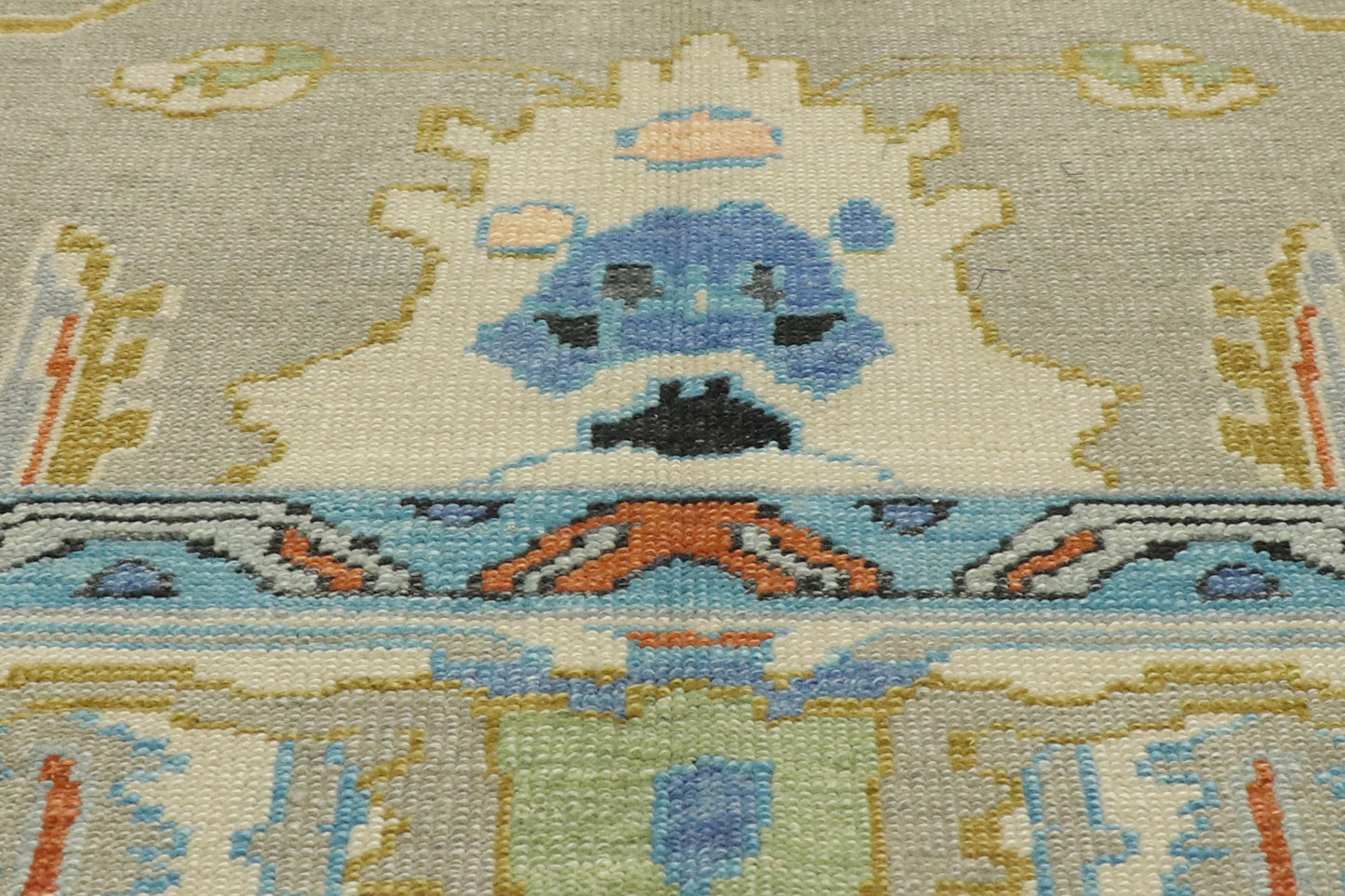10 x 13 Colorful Turkish Oushak Rug 52798