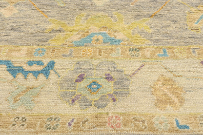 10 x 14 Colorful Turkish Oushak Rug 52530