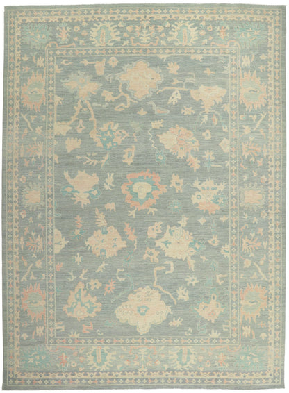 10 x 14 Colorful Oushak Rug 80921
